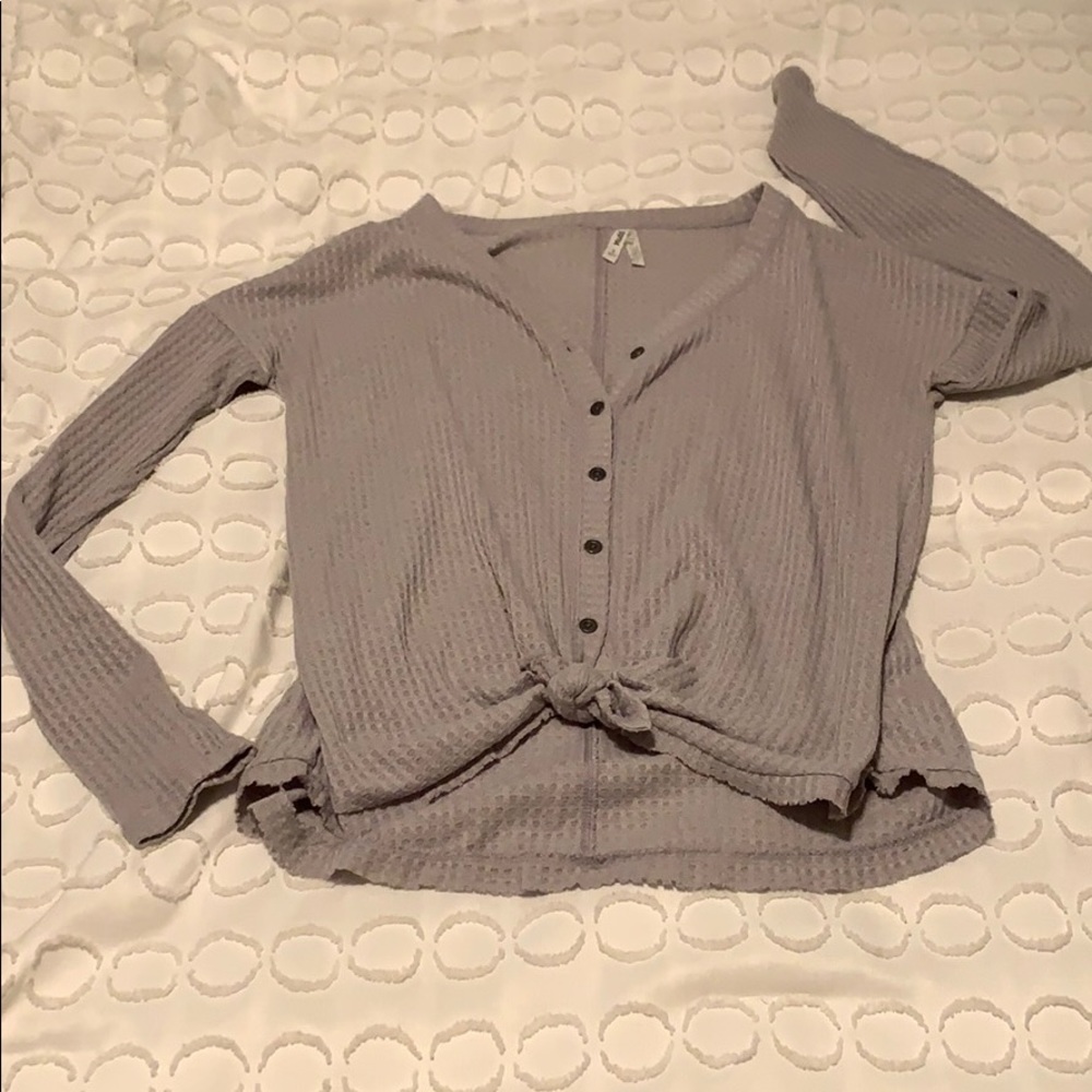 Mudd Waffle Top